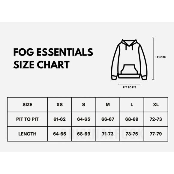 FEAR OF GOD ESSENTIALS Hoodie Sycamore XS Ships Same Day - Picture 3 of 4